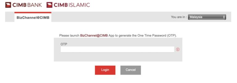 How to Login to BizChannel CIMB Website Issue – The Research Files