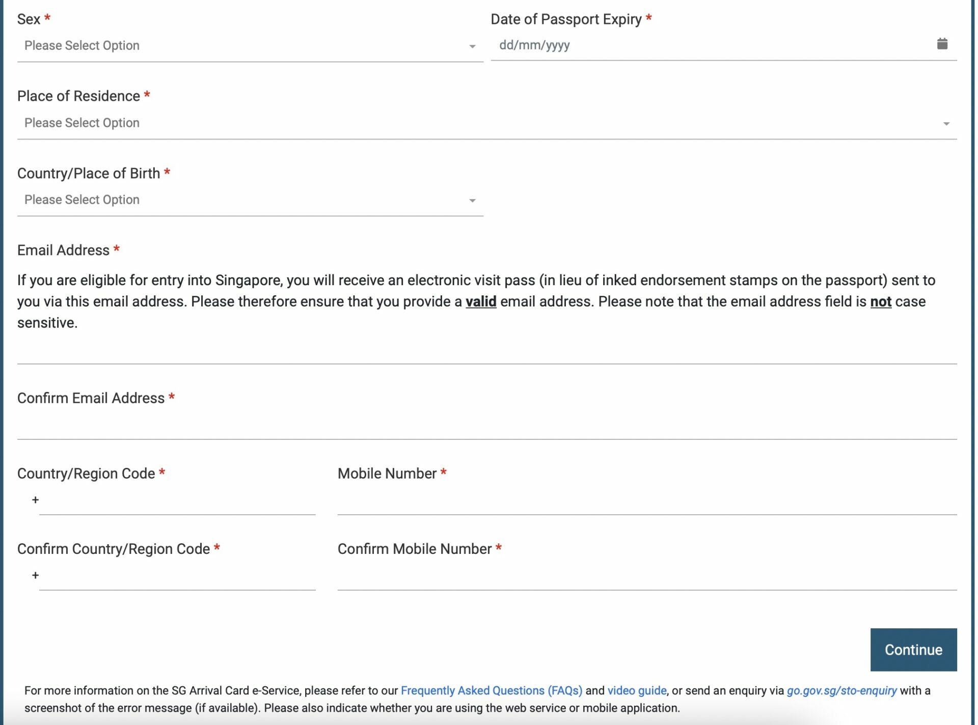 How To Get An SG Arrival Card To Enter Singapore The Research Files   Form2 Scaled E1670764224503 